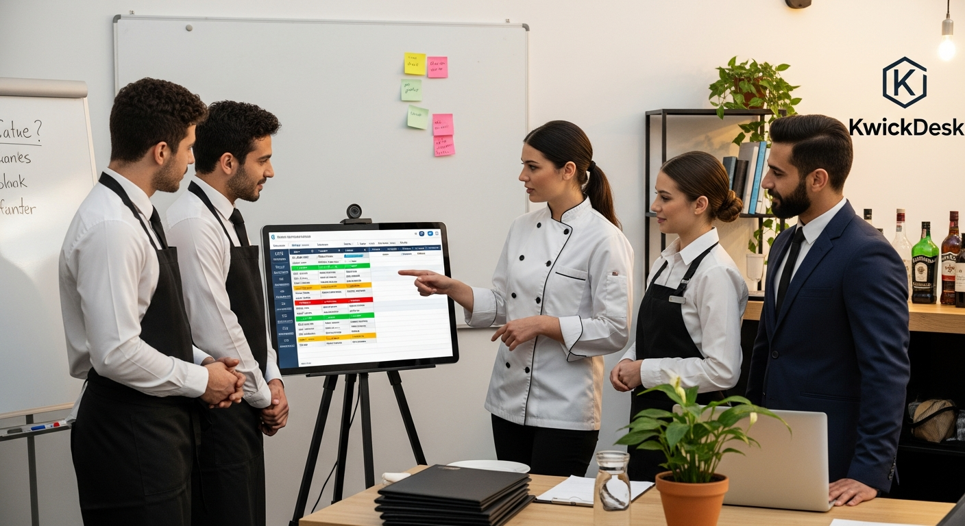 Restaurant Shift Communication Tools: Keep Every Team Member in the Loop | KwickDesk